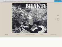 Tablet Screenshot of bhaktiwellness.com